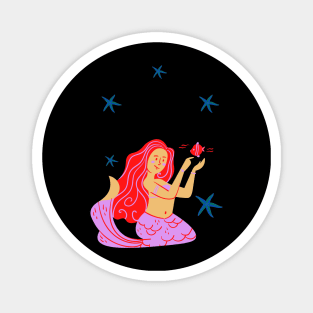 Mermaid T-Shirt Magnet